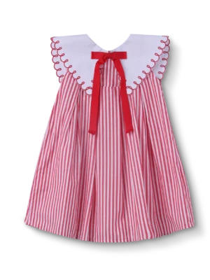 vestido-infantil-pregas-gola-bordada-listrado-vermelho