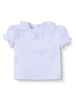 camisa-infantil-branca-babado-e-renda