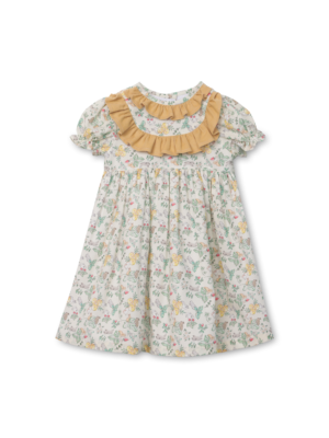 VESTIDO BEBÊ COELHOS BABADOS